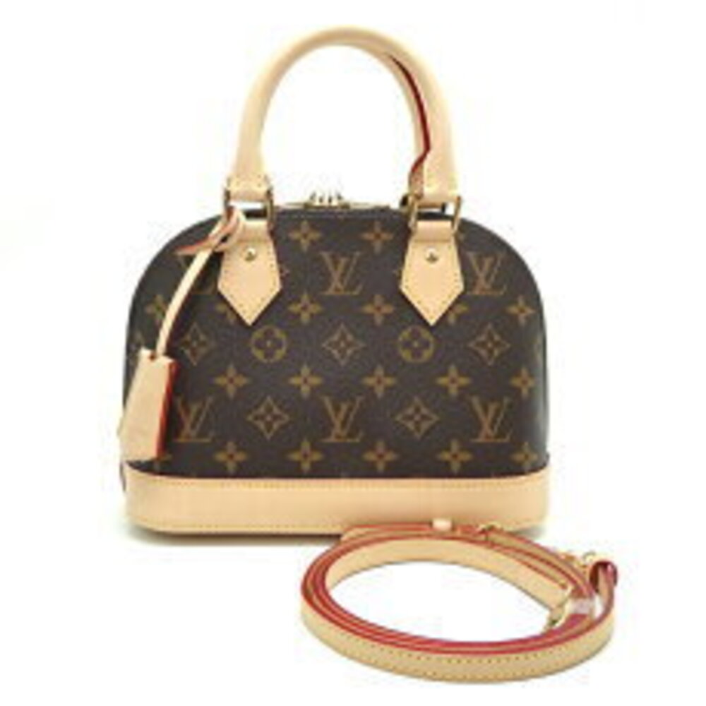 Louis Vuitton Alma Handbag Monogram Brown